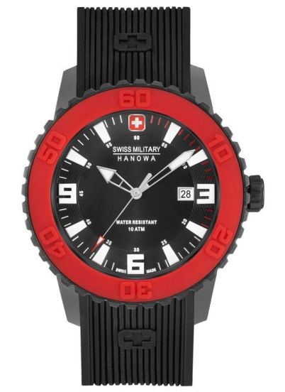 Swiss military best sale hanowa red