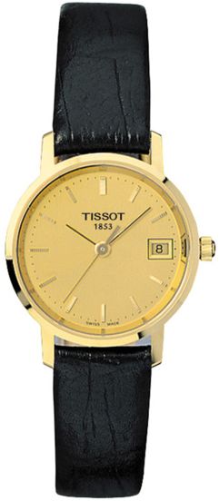 Tissot hotsell goldrun 14k