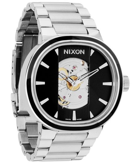 Nixon shop skeleton watch