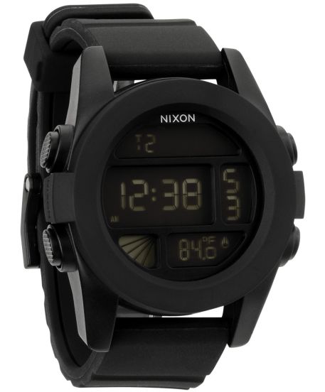 Nixon Men's A365001 Unit Exp Digital Black Dial Black Silicone Strap  Chronograph Alarm Watch - Walmart.com