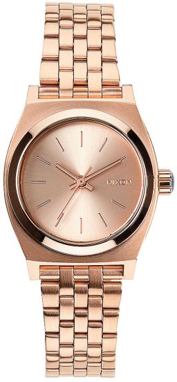 Nixon small time teller rose gold hot sale