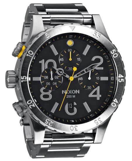 Nixon 48-20 Chrono Black A486-000 - RIP