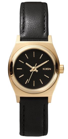 Nixon time teller 2024 black rose gold