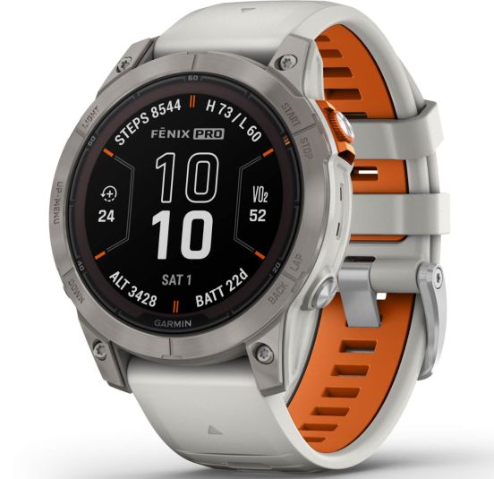 Garmin fenix 7 Smart Watch with Step Counter, Heart Rate Monitor