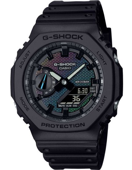 Casio G Shock Rainbow Brick Wall Edition GA 2100RW 1AER GA 2100RW 1AER