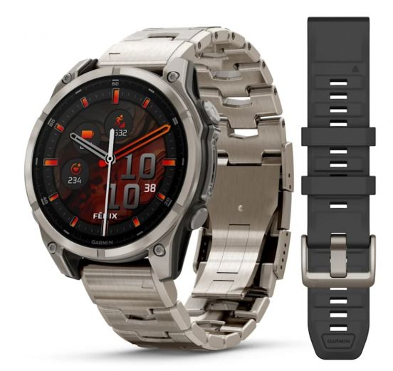 Garmin Fenix 8 47mm AMOLED Sapphire Titanium 010 02904 40