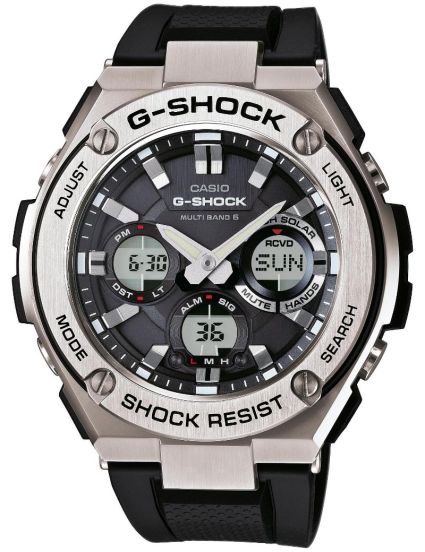hoeveelheid verkoop vis schors Casio G-Shock Wave Ceptor Solar GST-W110-1AER