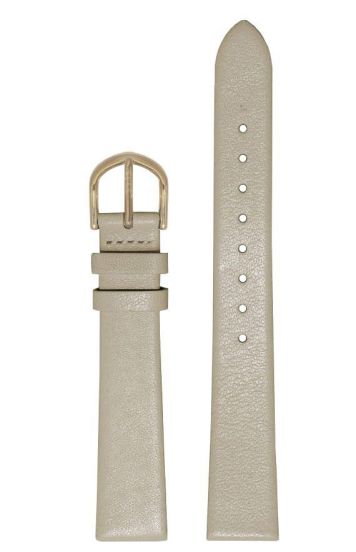 Olivia Burton Leather Sand Strap and Gold 12mm OBS304A material OBS304A