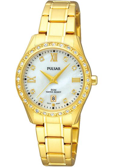 Pulsar swarovski outlet crystal watch