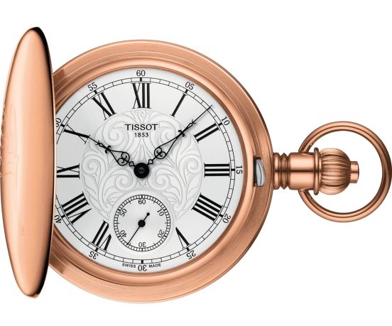 Tissot savonnette mechanical online pocket watch