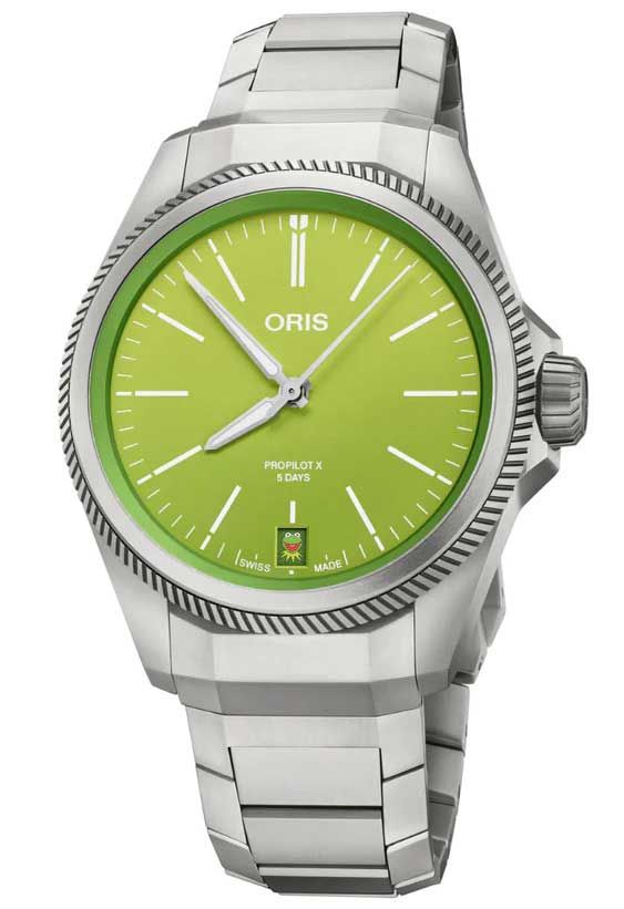 Oris Propilot X Kermit Edition 01 400 7778 7157 Set 40077787157MB