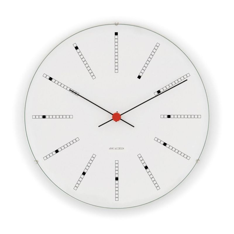 Arne Jacobsen Bankers Wall Clock 48 cm 43650 - RIP