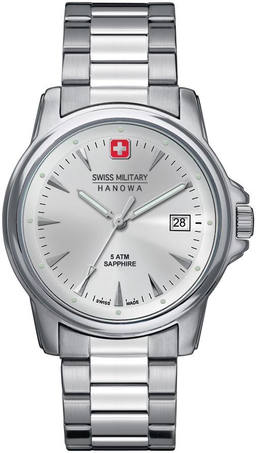 Swiss military hanowa 5 atm clearance sapphire