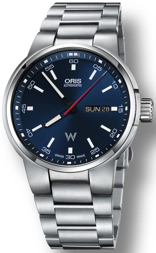 Oris Williams Day Date 01 735 7740 4155 07 8 24 50S