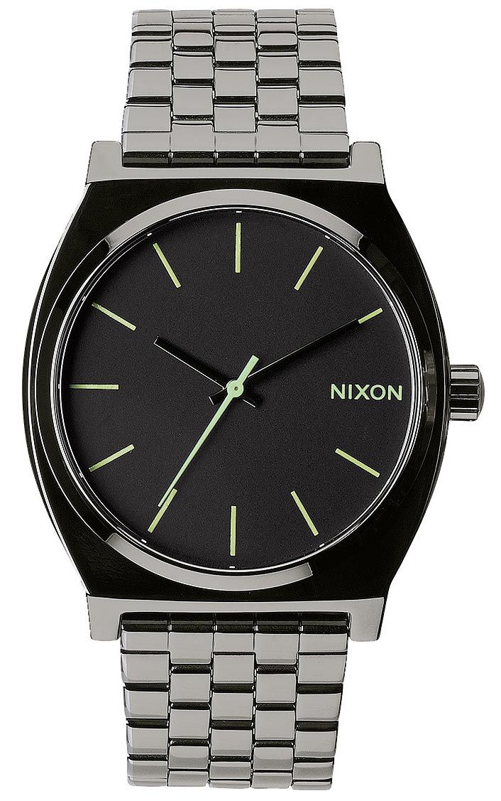 Nixon time teller discount gunmetal