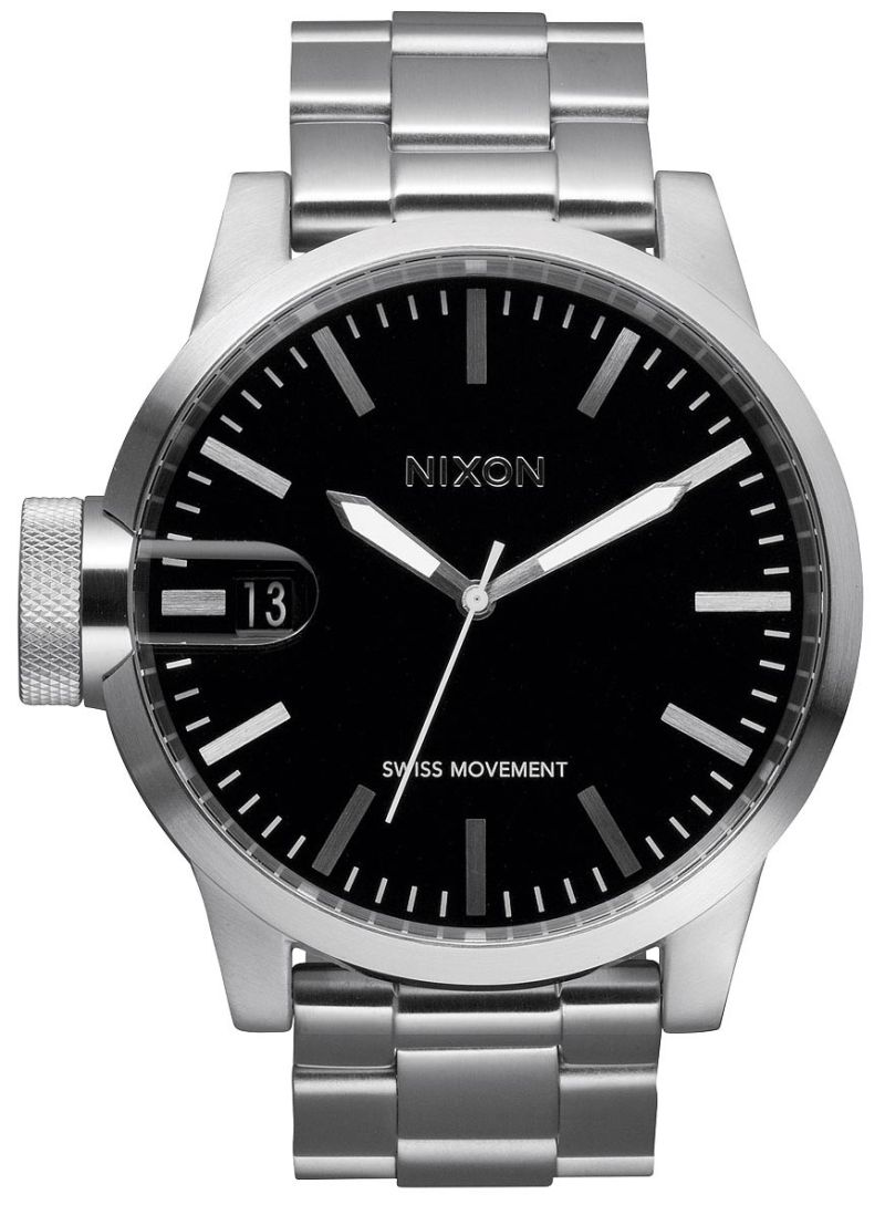 Nixon chronicle clearance ss matte black