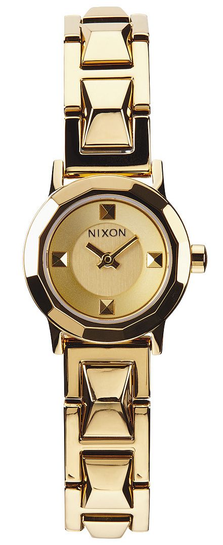 Nixon Women's watch. Gold face. Wrist Rockit, The mini cheapest B