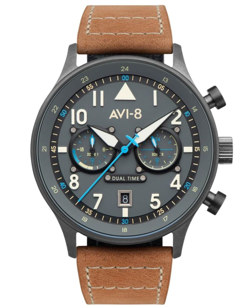 AVI 8 Carey Dual Time Orissa AV 4088 04