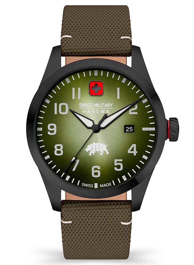 Switch military watch on sale hanowa