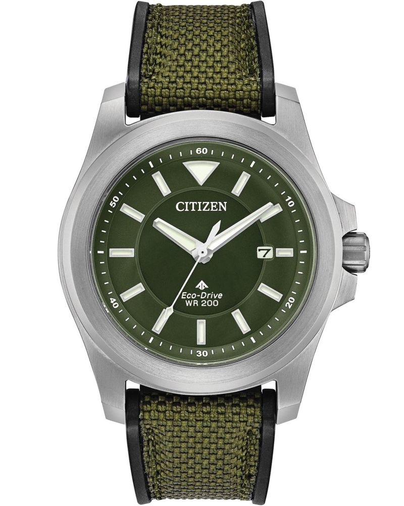 Citizen eco drive green hot sale