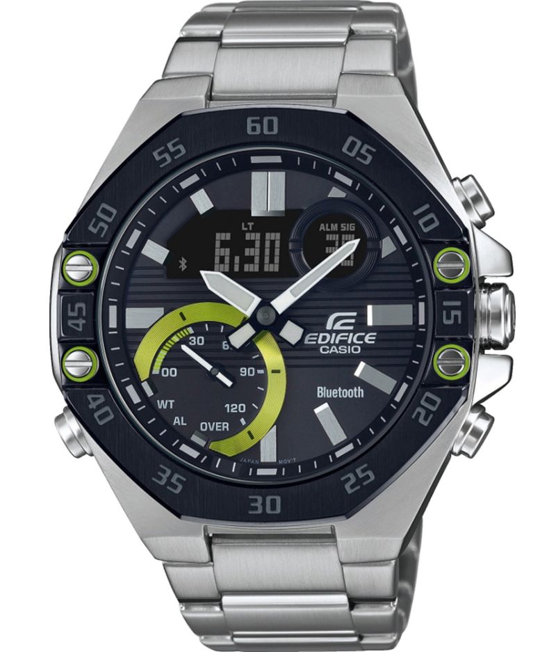 Casio edifice wave discount ceptor set time