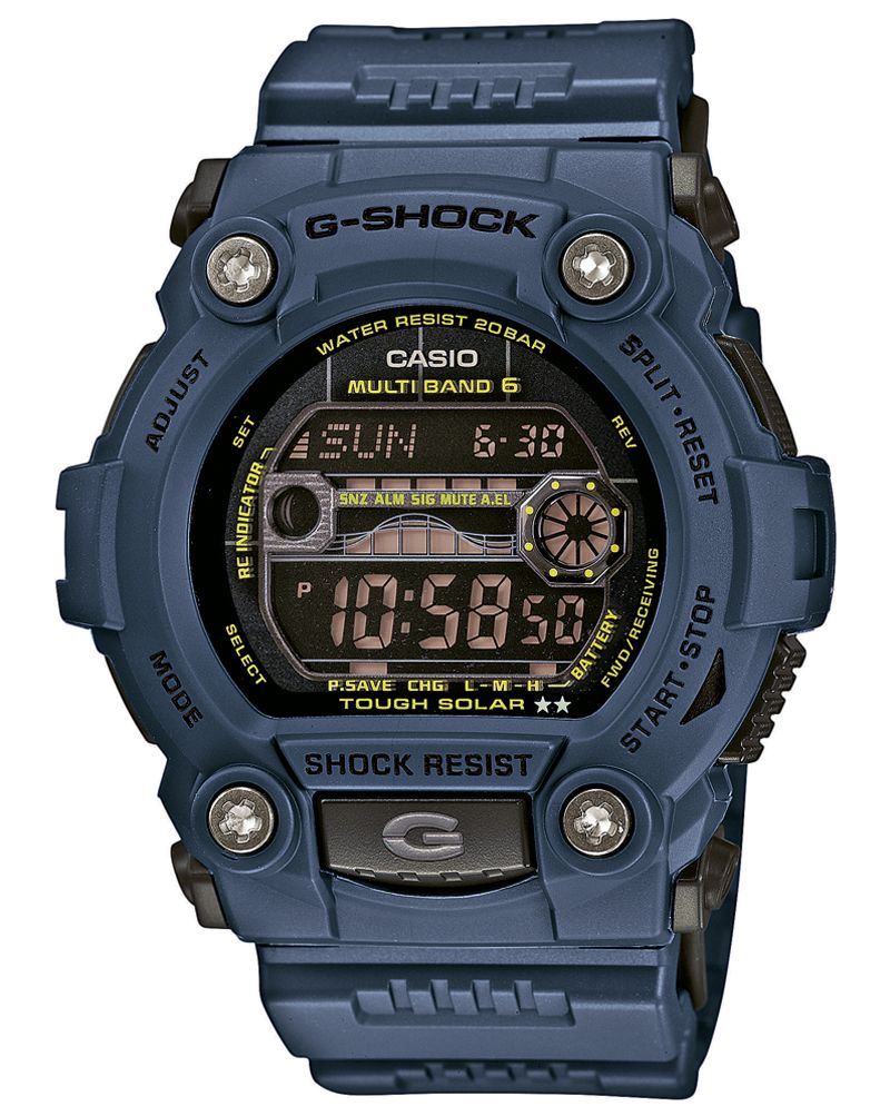 カシオ 腕時計美品 G-SHOCK GW-7900NV 黒-