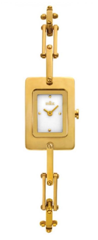 Titan rectangular gold outlet watches