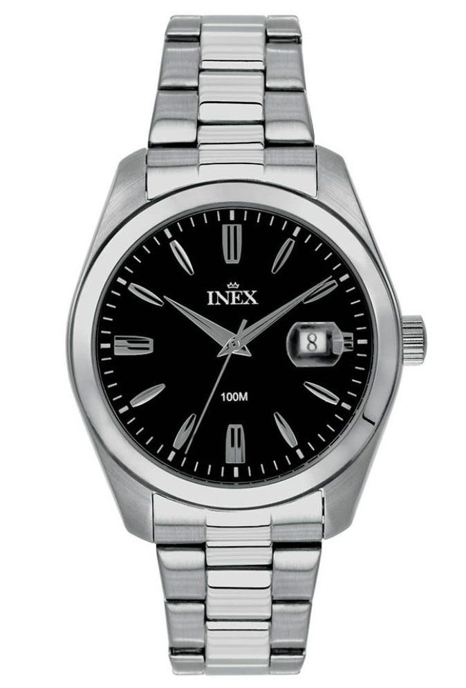 Inex Mens Silver/Black A80001-1S5A