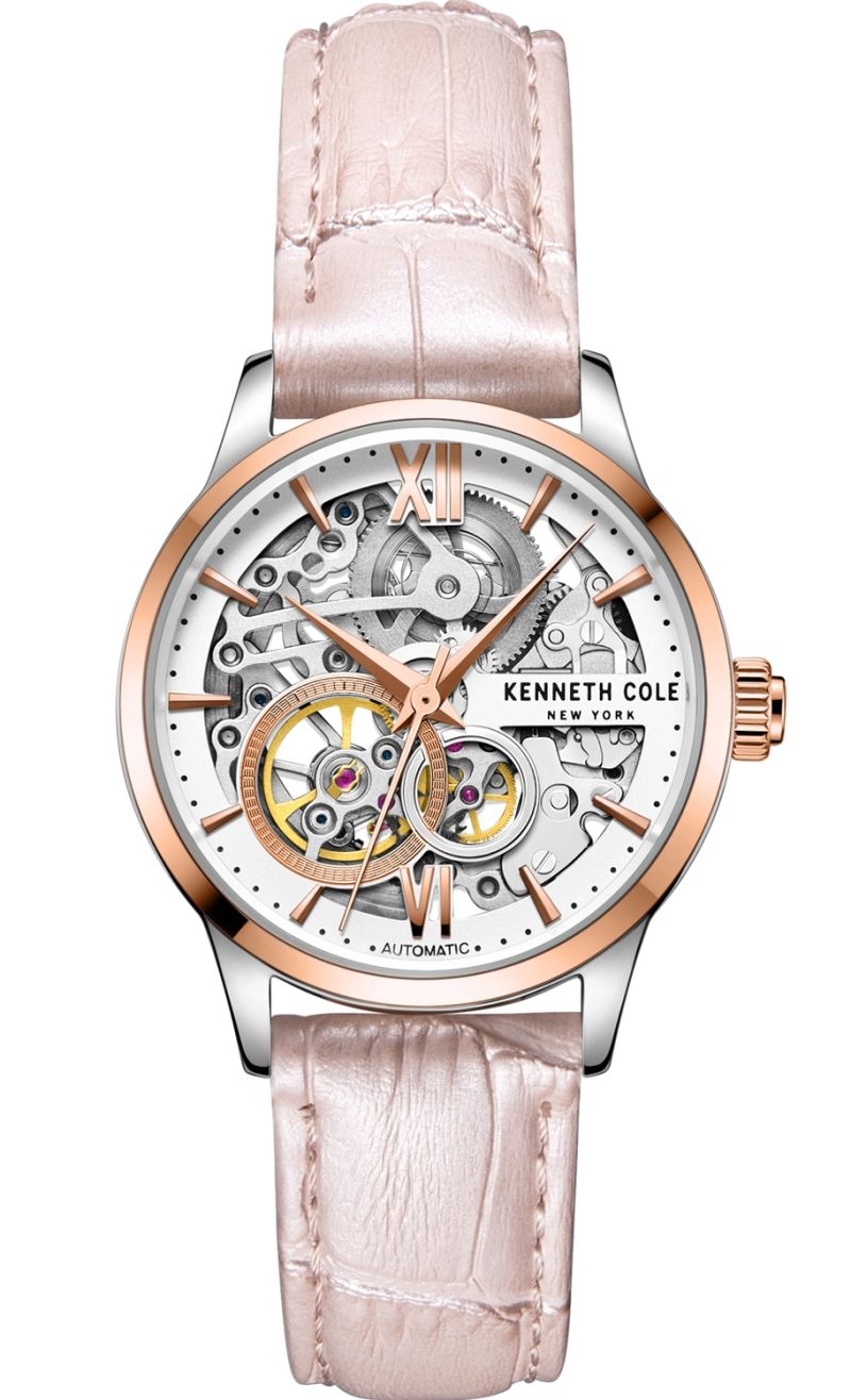 Kenneth cole women's outlet skeleton watch