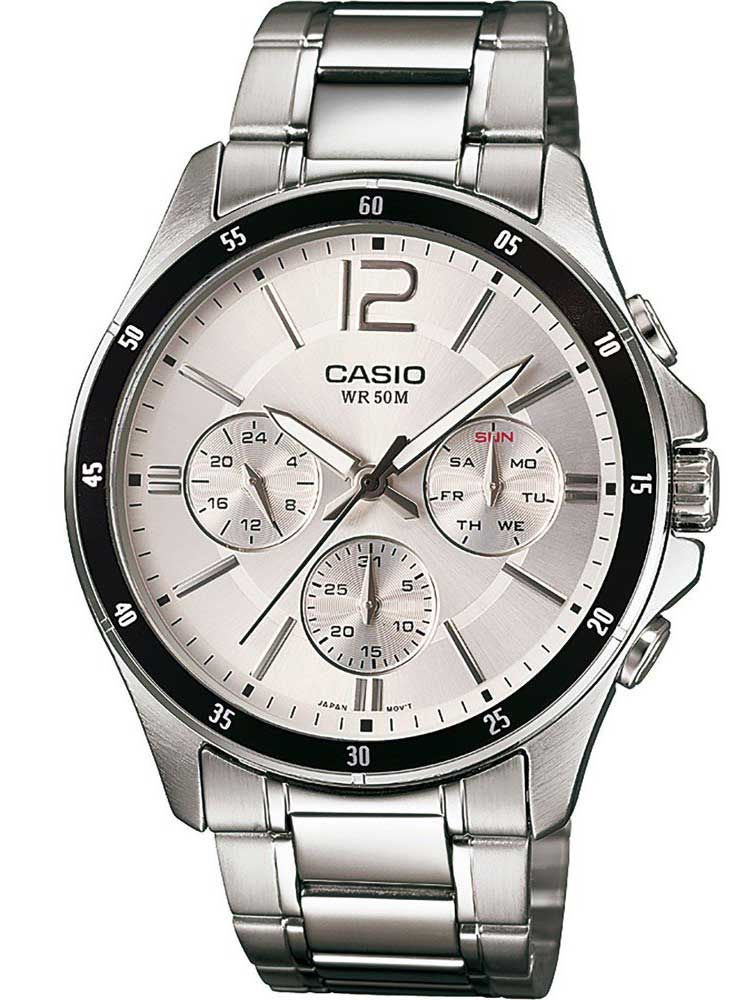 Casio chronograph wr 50m online