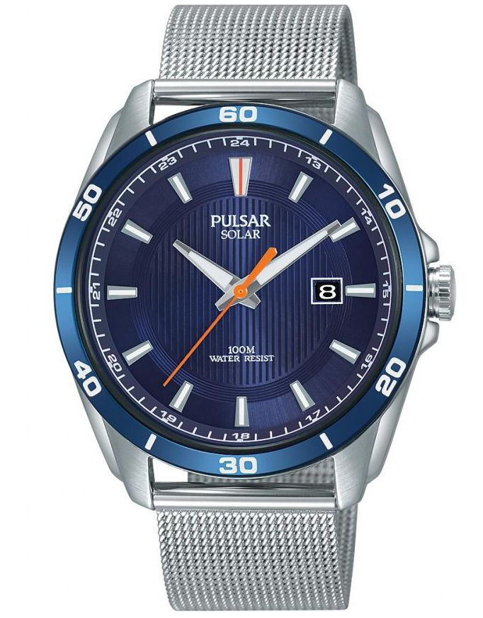 Pulsar solar watch online 100m