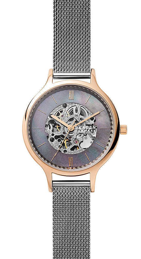 Skagen skeleton online watch