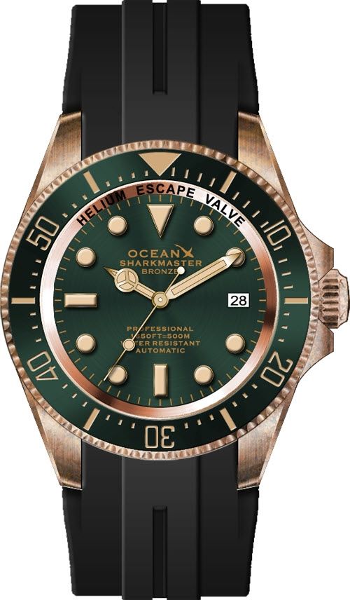 OceanX Sharkmaster Bronze M9 Limited Edition Watch SMB531 (Full Set) | ART  Watches