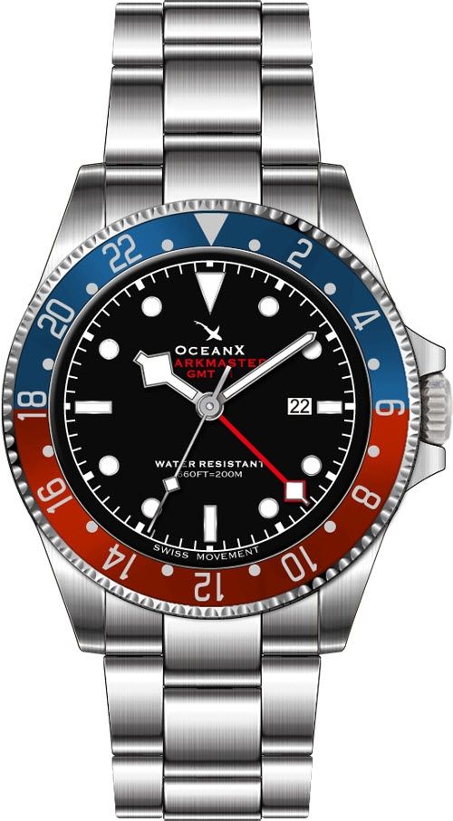 Watch Oceanx SHARKMASTER 1000 SMS1081B | eBay