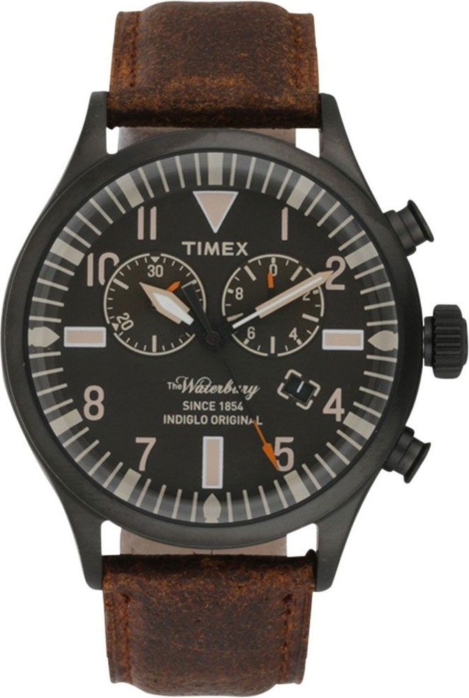 Timex the waterbury online since 1854 indiglo original