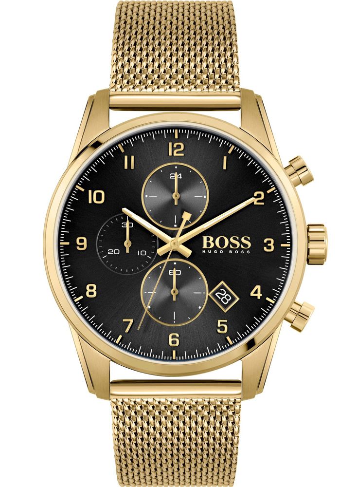 boss skymaster mens watch