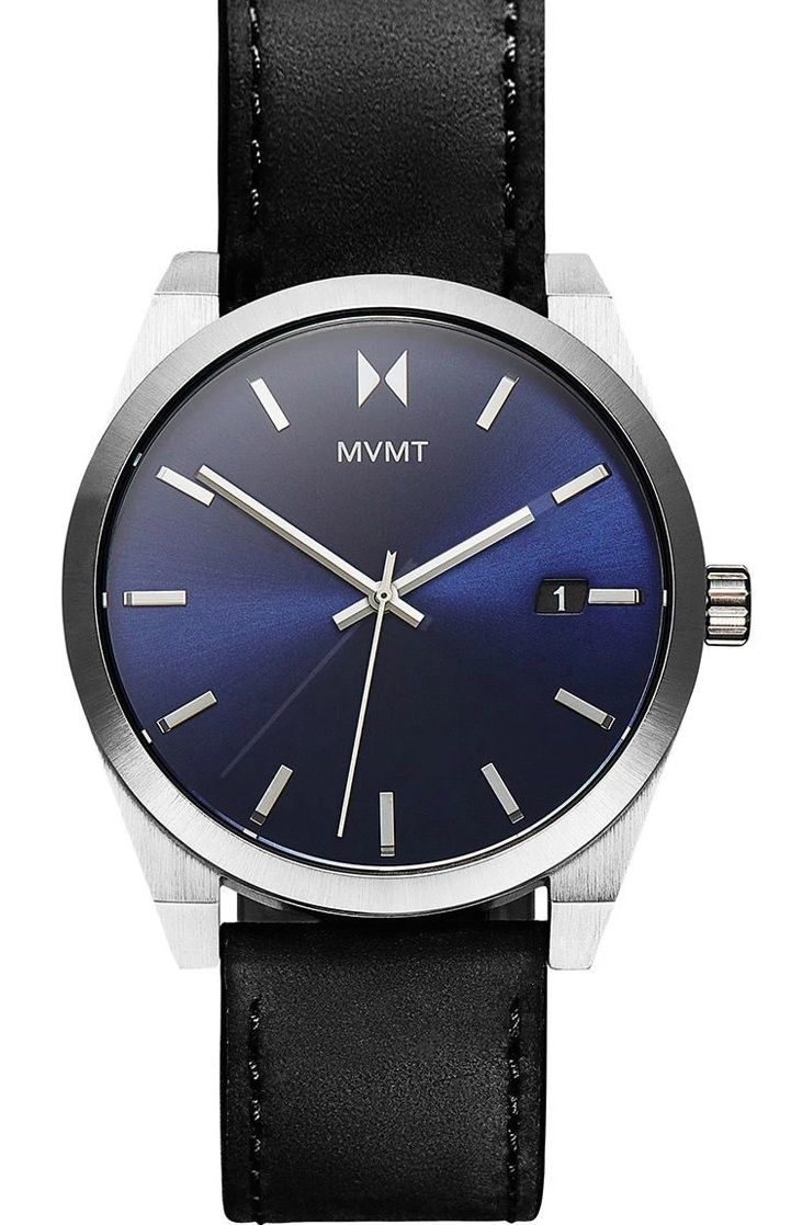 mvmt leather watch