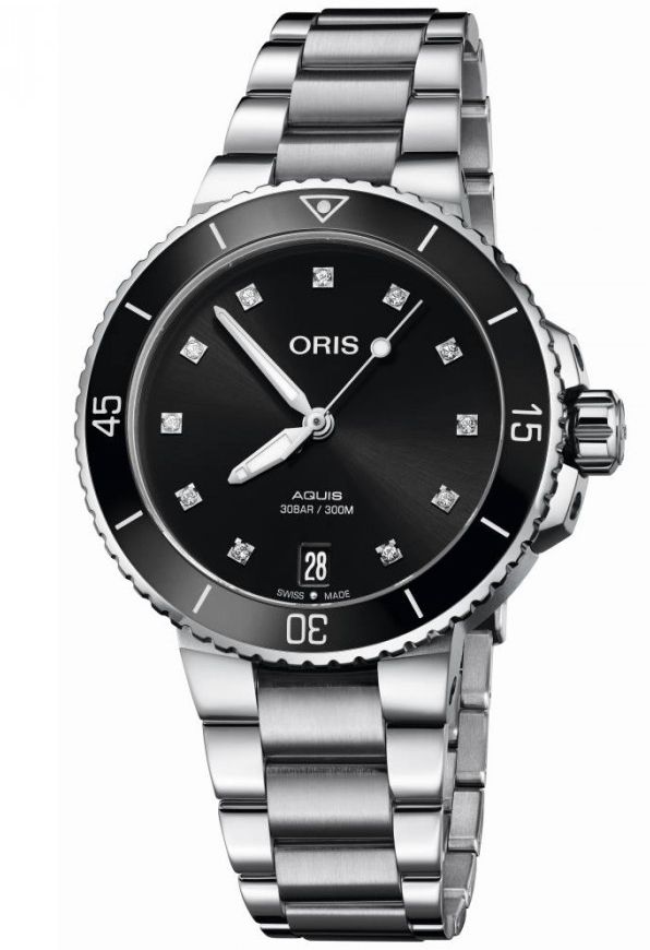 oris aquis date diamonds