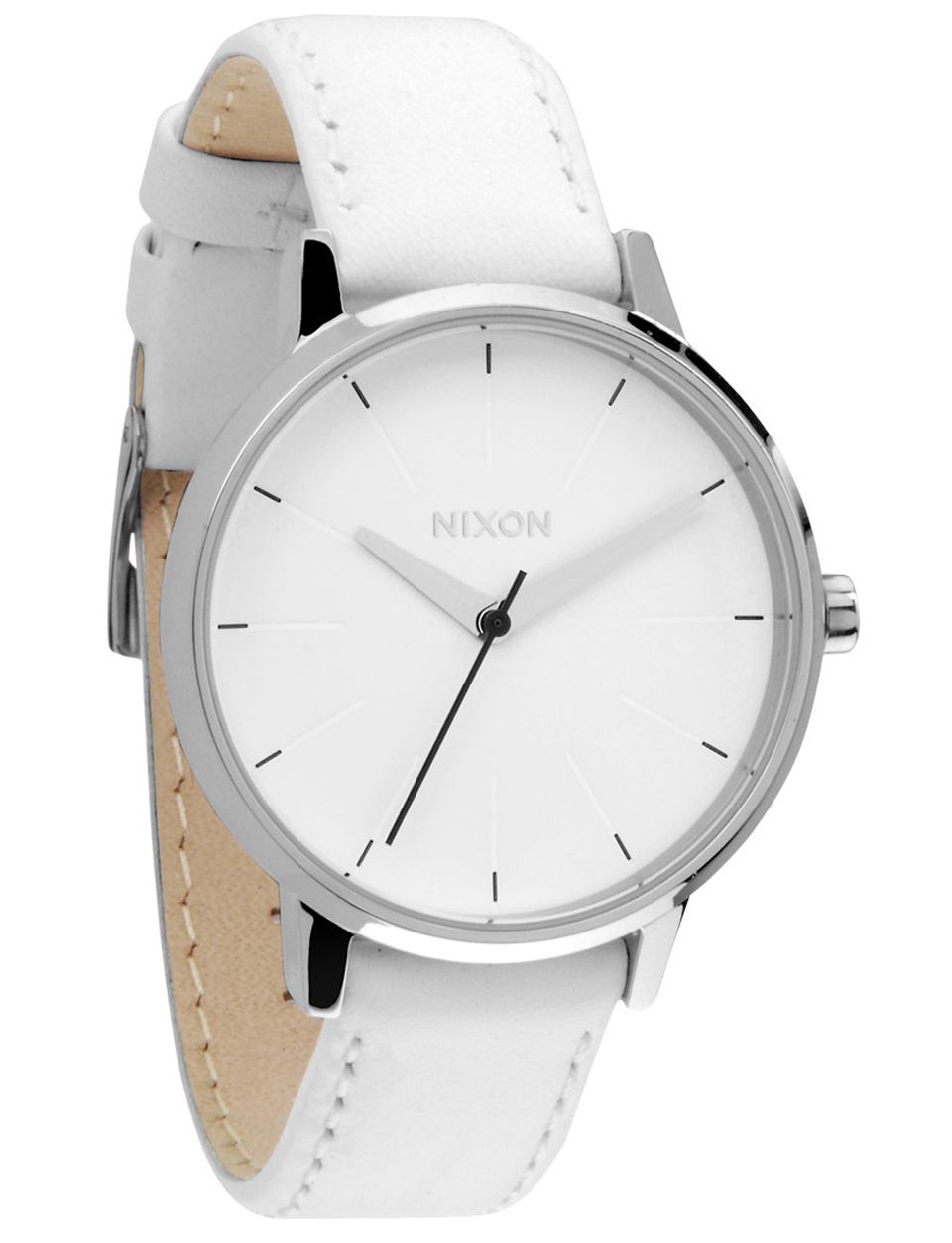 Nixon kensington shop leather watch