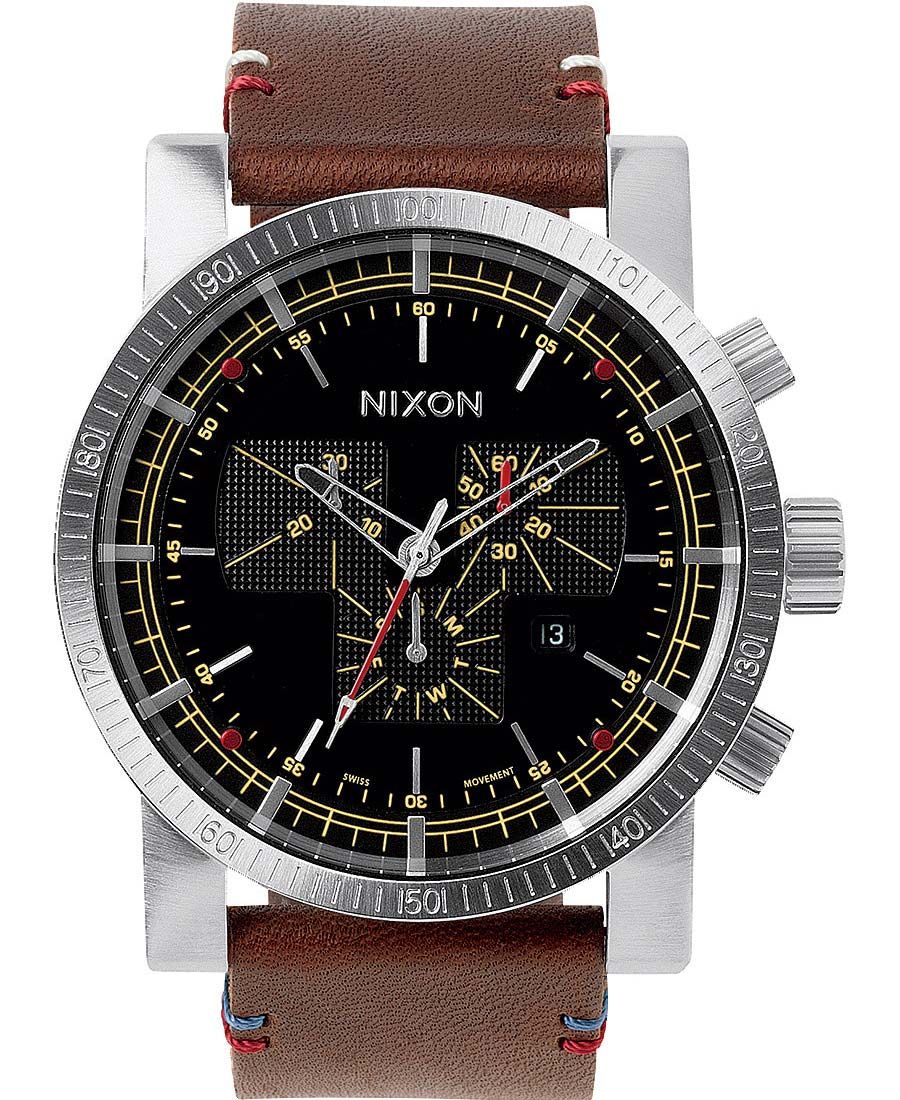 Nixon Magnacon Leather II Black / Brown A458-019 - RIP