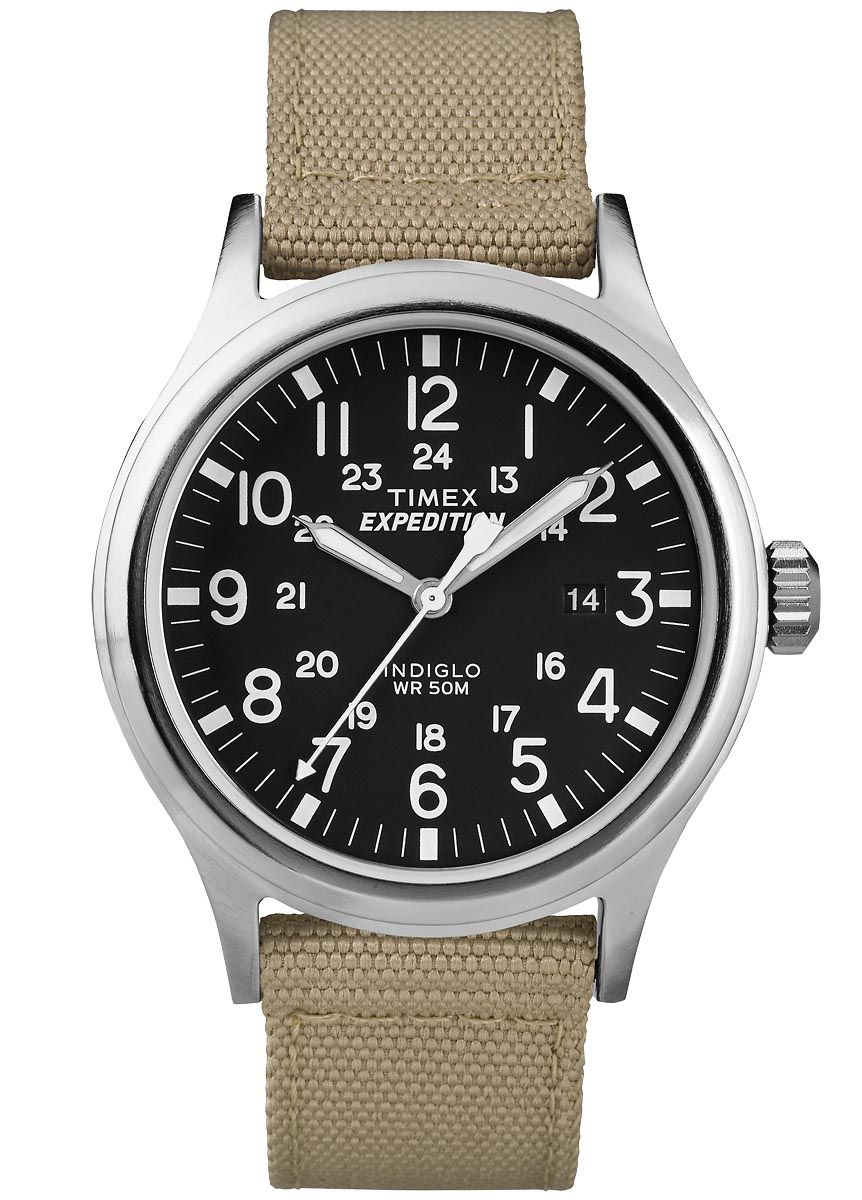 timex expedition scout metal