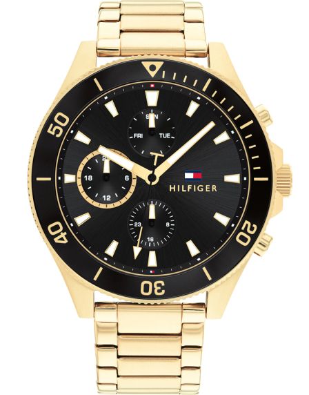  Tommy Hilfiger Men's Stainless Steel Racing-Inspired Watch  (Model 1792080) : Clothing, Shoes & Jewelry