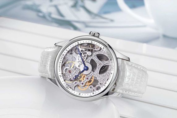 Aerowatch Renaissance Lady Skeleton A 57981 AA13